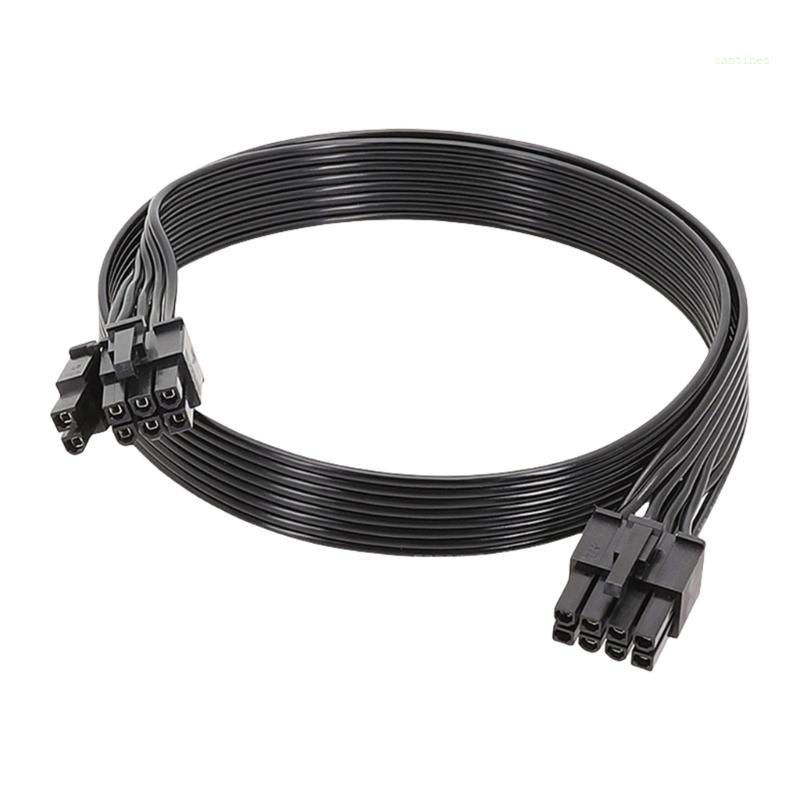 ซาน* การเชื่อมต่อที่ปลอดภัย 8Pin ถึง 6+2 Pin สายไฟ GPU ตัวผู้สําหรับประสิทธิภาพ GPU