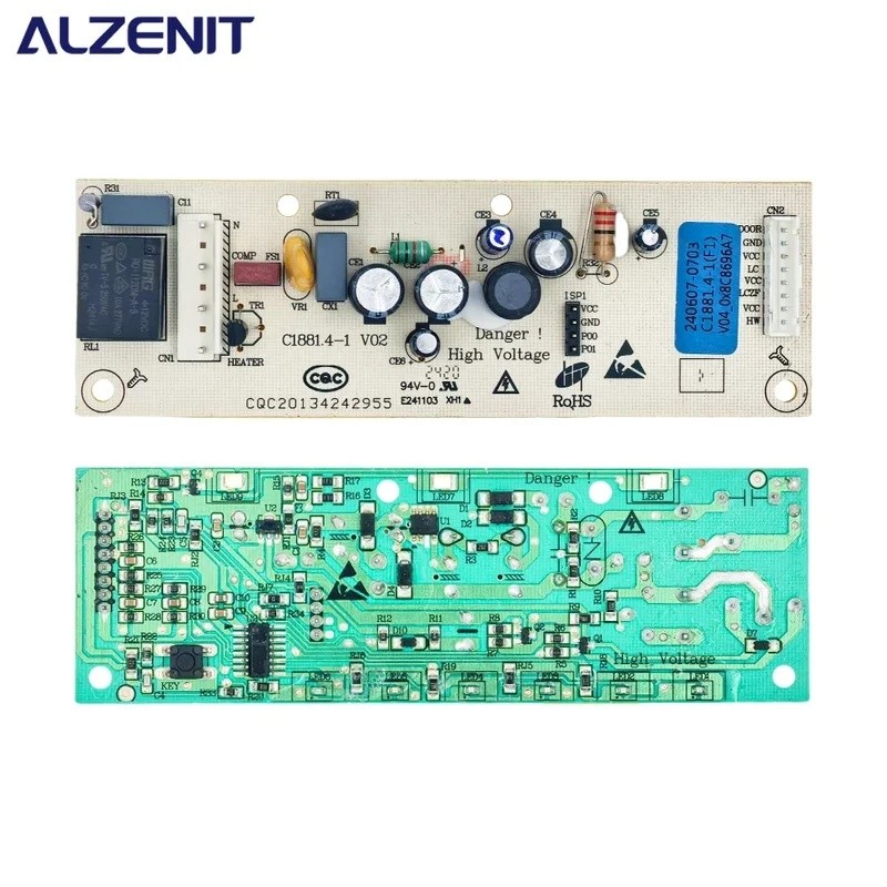 1pcs ใหม่สําหรับ Skyworth ตู้เย็นควบคุม C1881.4-1 Power Circuit PCB 210821-0448 ชิ้นส่วนตู้แช่แข็งเม