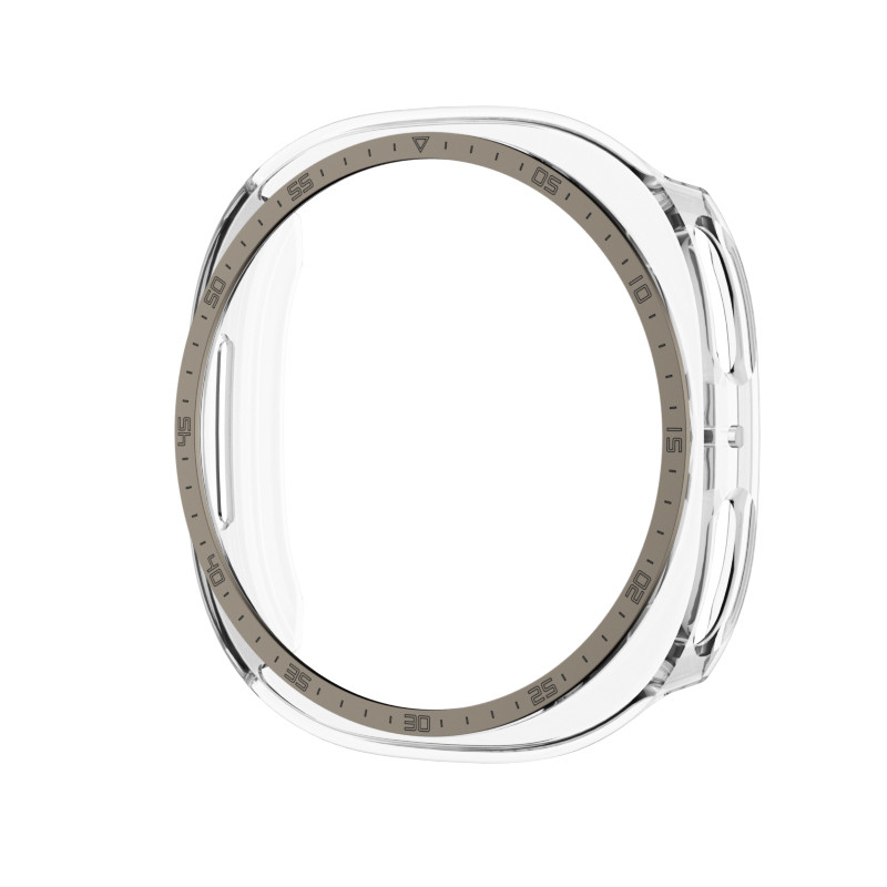 Smart Watch Hollow กรอบกันชนสําหรับ Samsung Galaxy Watch 9 8 44 มม.40 มม.PC กึ่งฝาครอบเปลือกป้องกันสําหรับ Galaxy Watch9/8 นาฬิกาไม่มีป้องกันหน้าจอ