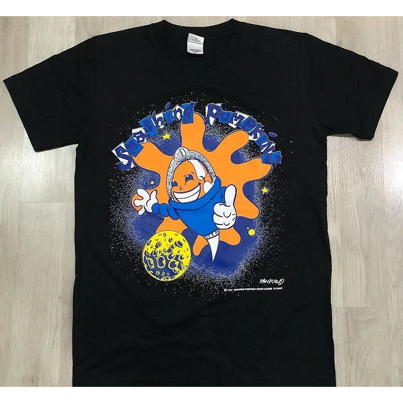 ผ้าฝ้าย 100% Smashing Pumpkins Smashing Pumpkins Band American Retro Rock High Street Male