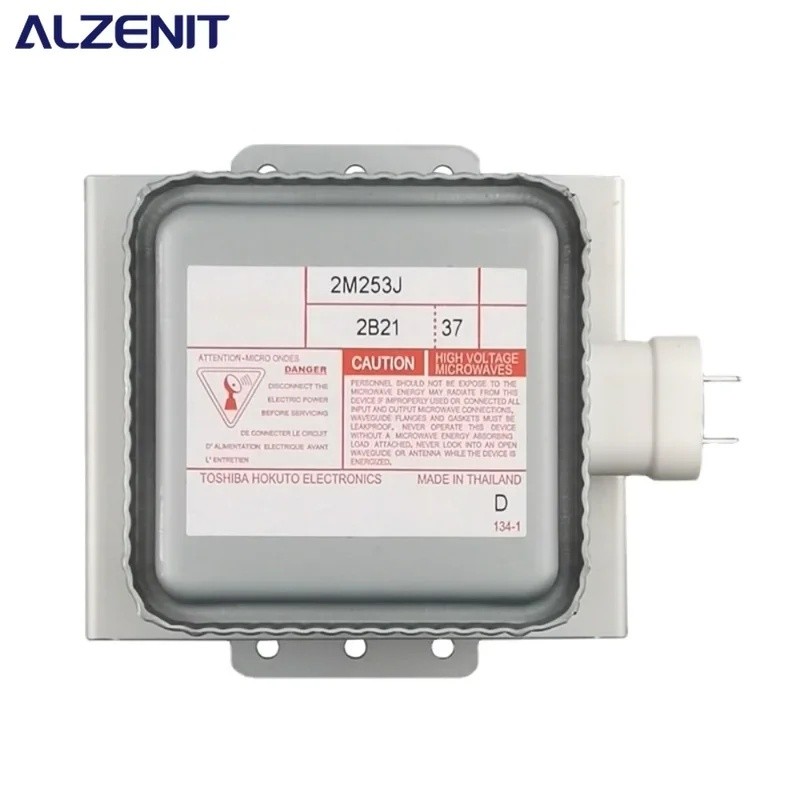 1pcs ใหม่สําหรับ Toshiba เตาอบไมโครเวฟ Air-Cooled Magnetron 2M253J สั้น 95 มม.อุตสาหกรรมอะไหล่