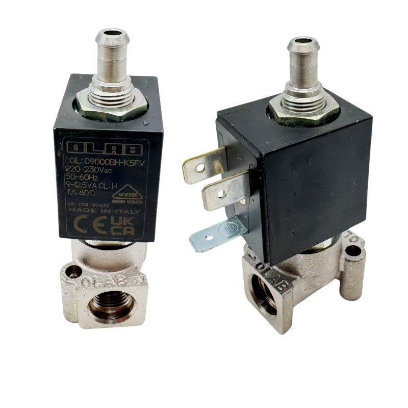 Italian OLAB 09000BH Coffee Solenoid Valve ใช้กับเครื่องชง