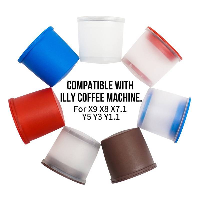 [Asegreen] ถ้วยกาแฟแคปซูลแบบรีฟิลได้ Illy Machines Refill Coffee Filte