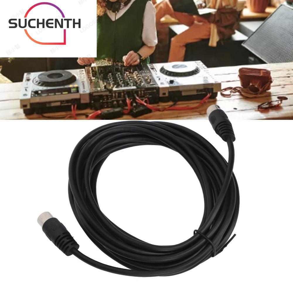 SUCHENCHEN DIN 8Pin to DIN 8Pin Cable, ความแม่นยําสูง 5m/16.4ft DIN 8Pin ชายกับ DIN 8Pin ชาย, ทนทาน 