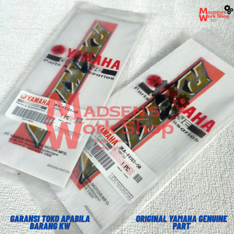 2002 ถังสีเหลือง EMBLEM RX KING RXK RXKING ORIGINAL 3KA-F4161-50