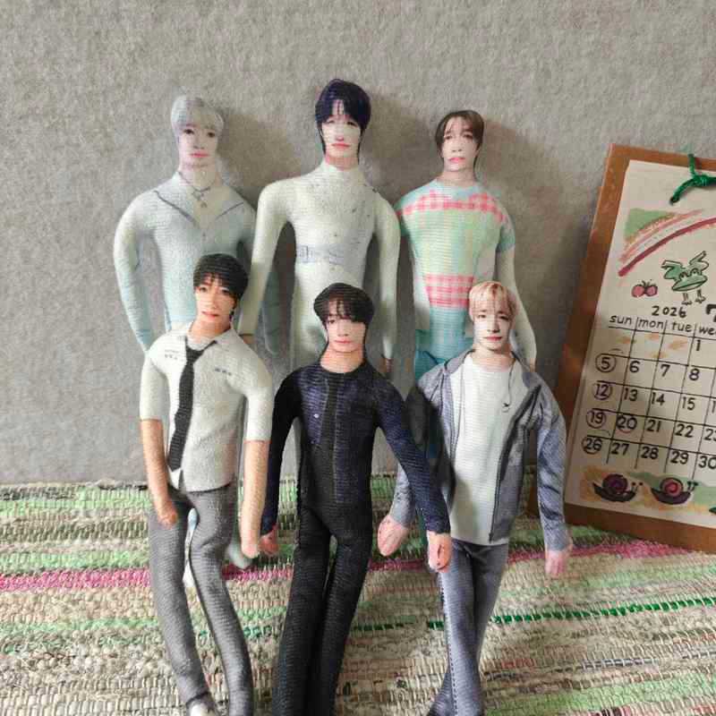 【พร้อมส่ง】nct wish doll NCT Keychain Series Johnny,SOM-MOONG-CHILL Yuta,Doyoung,Jungwoo,Mark,Haechan