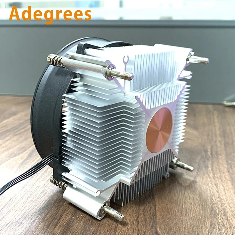 90MM CPU Air Cooler 4PIN PWM PC โปรเซสเซอร์ CPU Cooler สําหรับ Intel 1150/1151/1155/1156/1700/1200/1