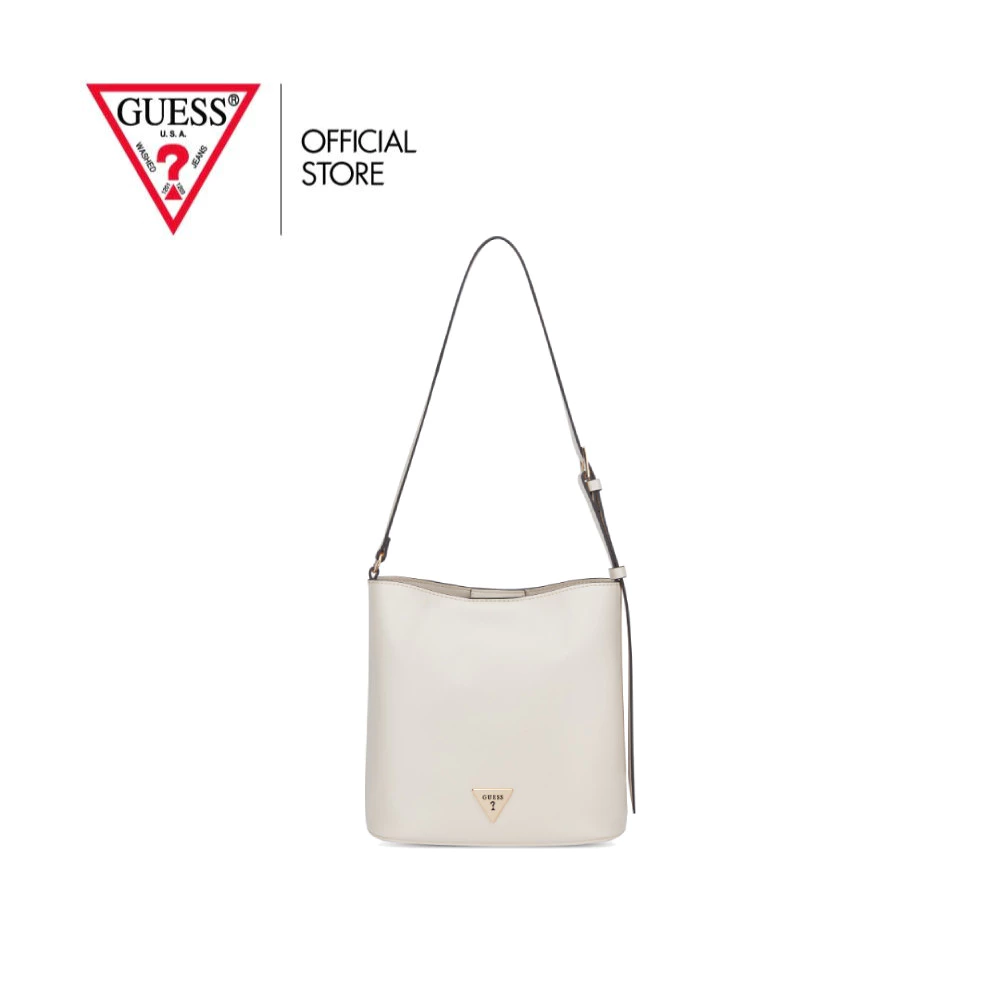 GUESS กระเป๋า รุ่น LG177604 TASHA BUCKET สีขาว