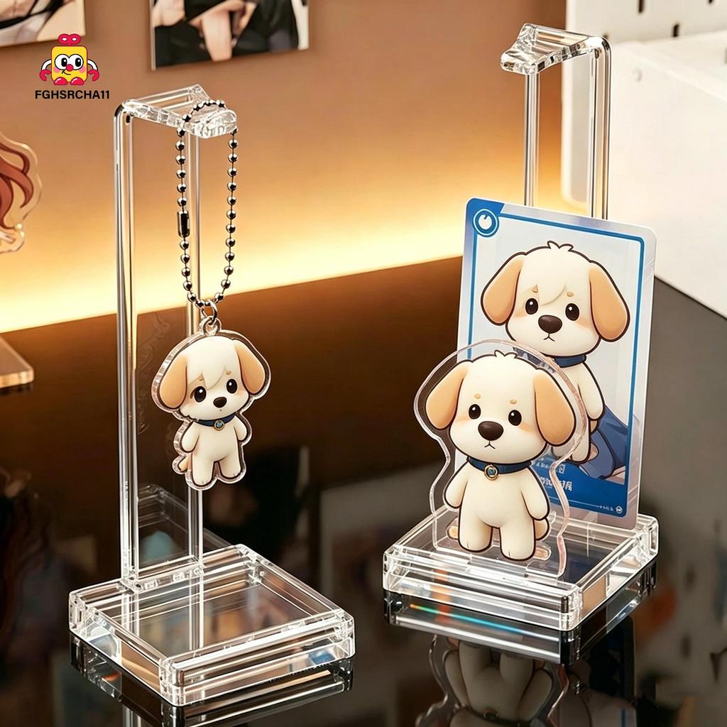 FG อะคริลิค Anime Merch ขาตั้งจอแสดงผล Smooth Edge 1/2/3 ชิ้นสําหรับพวงกุญแจ Photocards Custom Standees HS