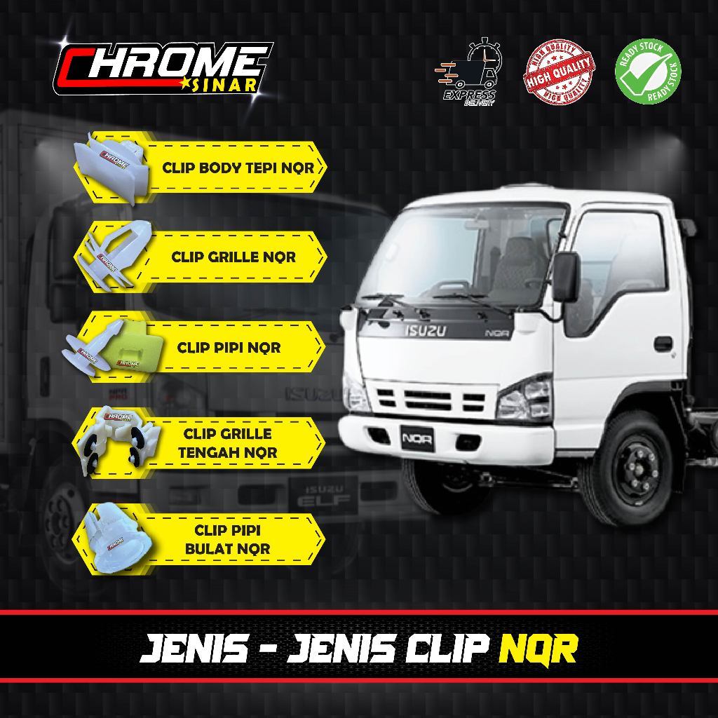 ISUZU NSERIES- CLIP BODY FULL SET