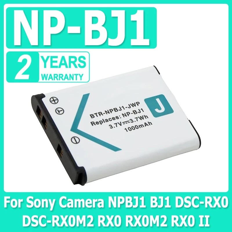 ใหม่ NP-BJ1 NPBJ1 NP BJ1 แบตเตอรี่กล้องสําหรับกล้อง Sony NPBJ1 BJ1 DSC-RX0 DSC-RX0M2 RX0 RX0M2 RX0 I