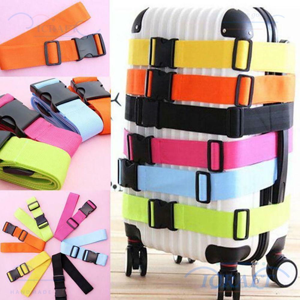 CRAFTML Baggage Belts Anti-lost Cross Strap Suitcase Belts Packing Belts