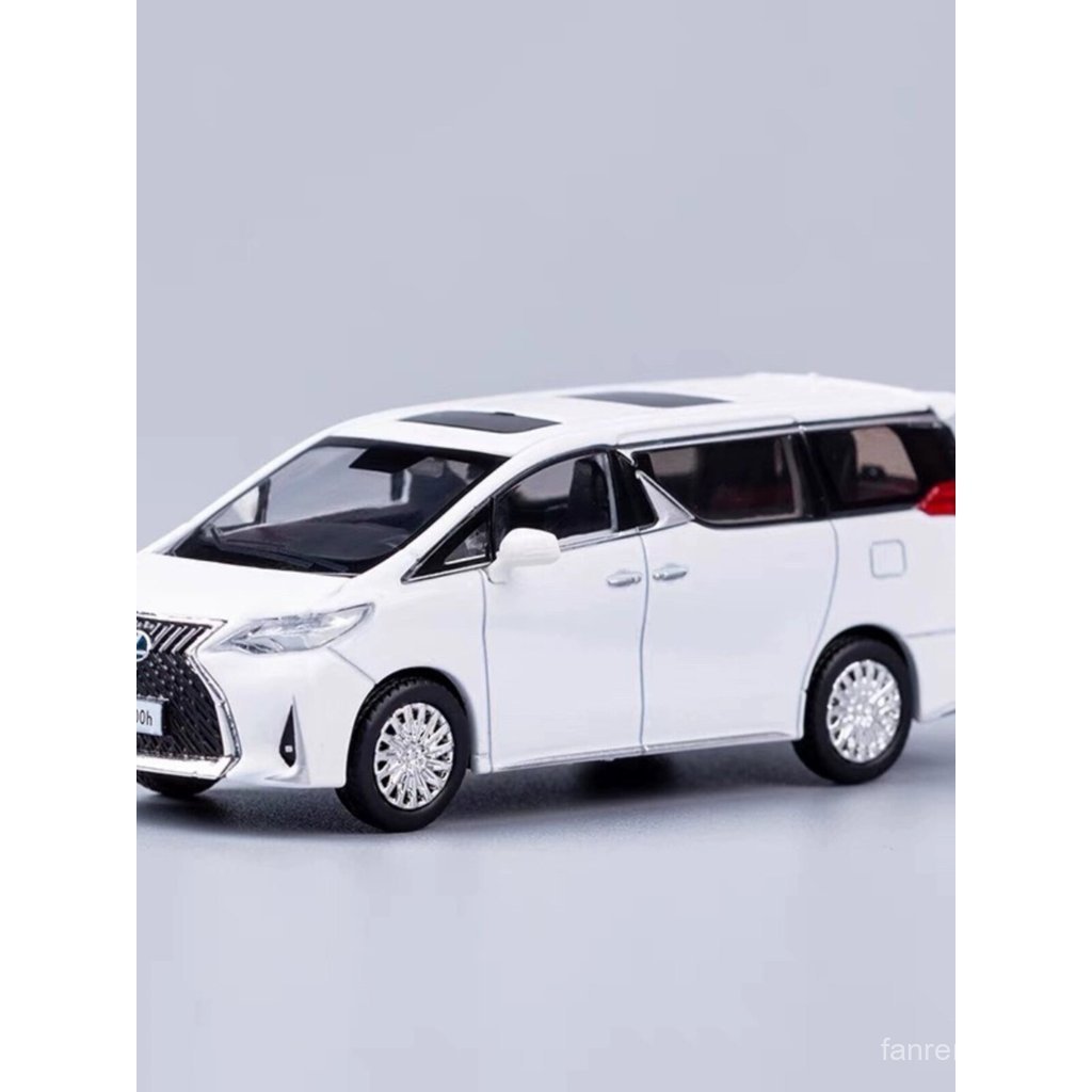 ขายร้อน DCT 1: 64 Lexus LM300H Lexus Nanny รถจําลองรุ่นรถแบบคงที่เครื่องประดับ BCKI