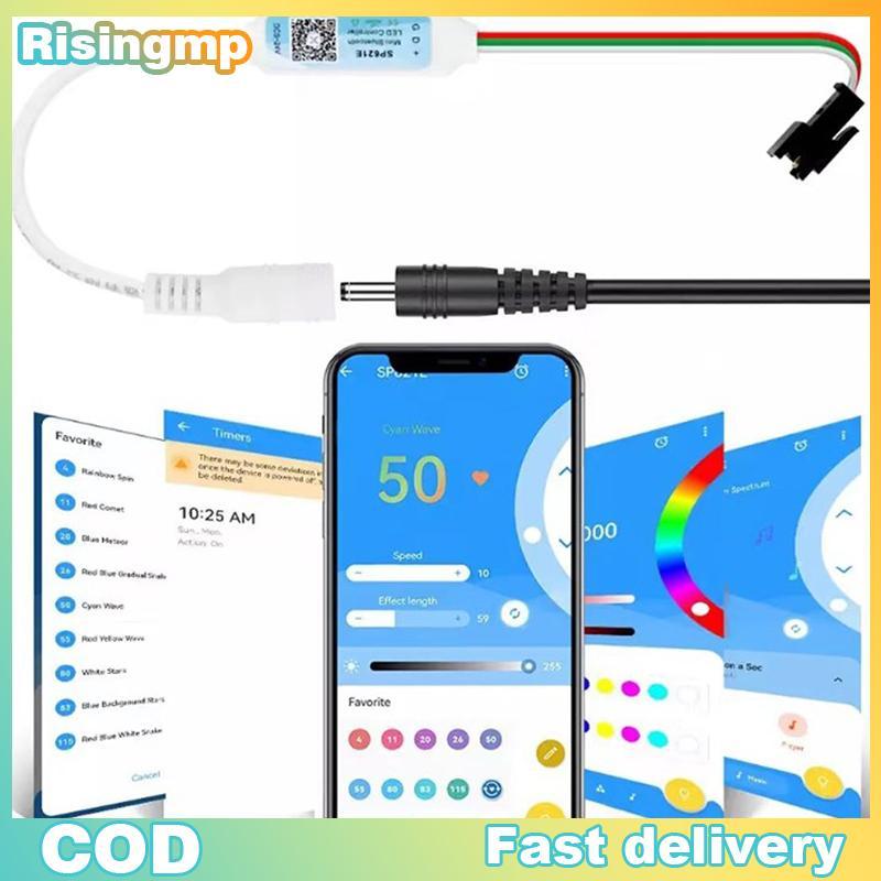 [risingmp] SP621E Mini RGB Controller สําหรับ WS2811 WS2812 WS2813 LED Strip Light Control -24V