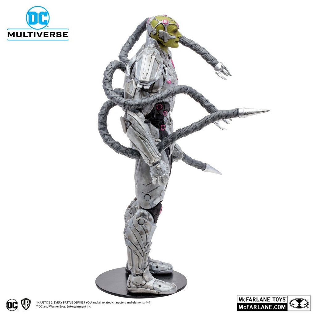 [] McFarlane เวอร์ชันแท้ Injustice League 2 Brain Demon No Card No Box Full Configuration Non-ชํารุด