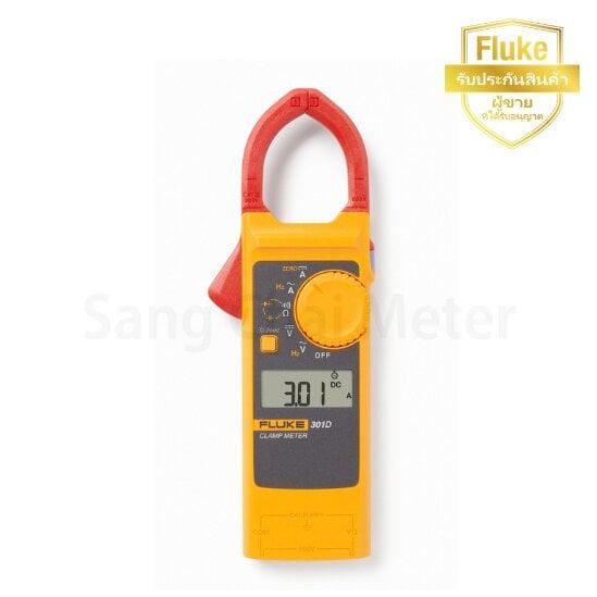 FLUKE 301D ดิจิตอลแคล้มป์มิเตอร์ AC DC 600A แบบบางพิเศษ | Ultra-Slim Clamp Meter