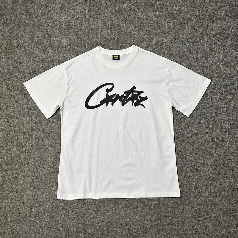 VLONE FOG VLONE FOG Corteiz แขนสั้นผู้ชายคู่เสื้อยืด High Street โลโก้คู่ tee อเมริกันสไตล์