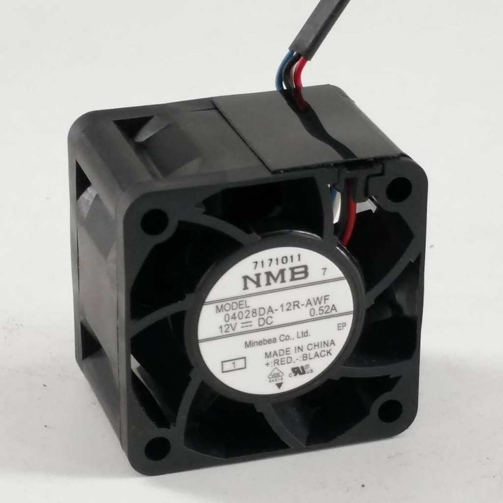 Original NMB 04028DA-12R-AWF 4028 12V 0.52A PWM อุณหภูมิควบคุมพัดลมระบายความร้อน 4 ซม.