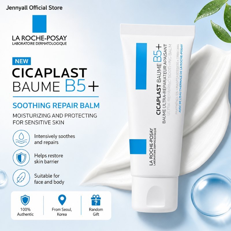 La Roche-Posay Cicaplast Baume B5+ Soothing Repair Balm 40ml Moisturizing & Protecting for Sensitive