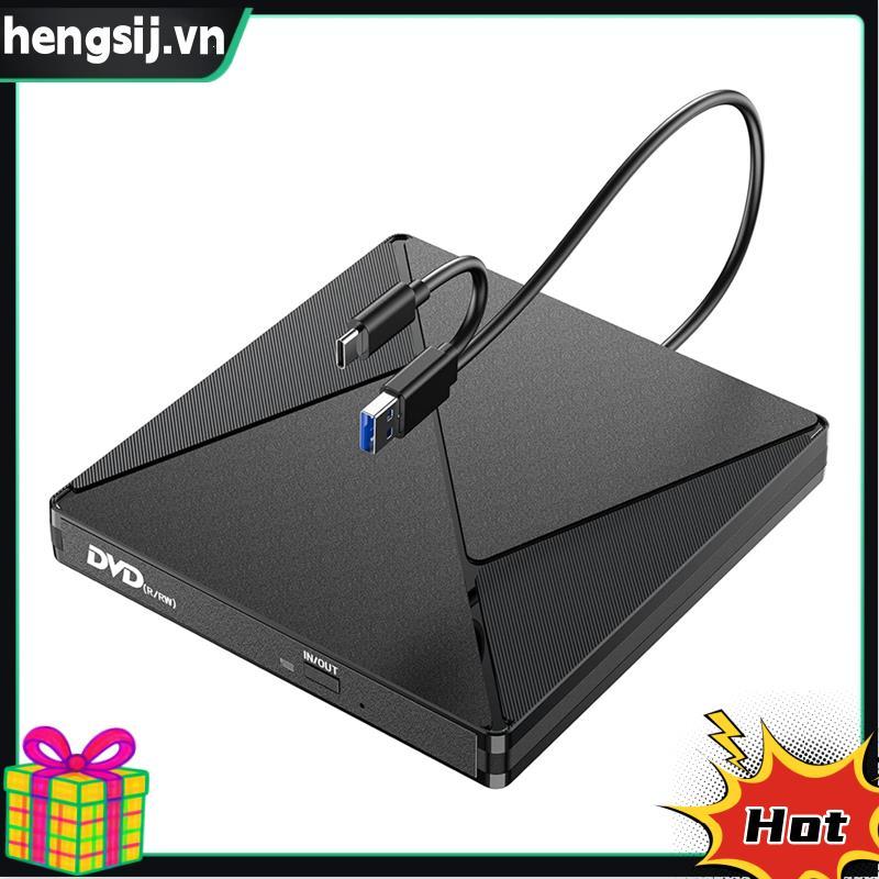 ไดรฟ์ CD/DVD ภายนอก,เครื่องอ่าน DVD แบบพกพา Writer ROM Drive,CD Burner ไดรฟ์ดิสก์ภายนอกสําหรับแล็ปท็