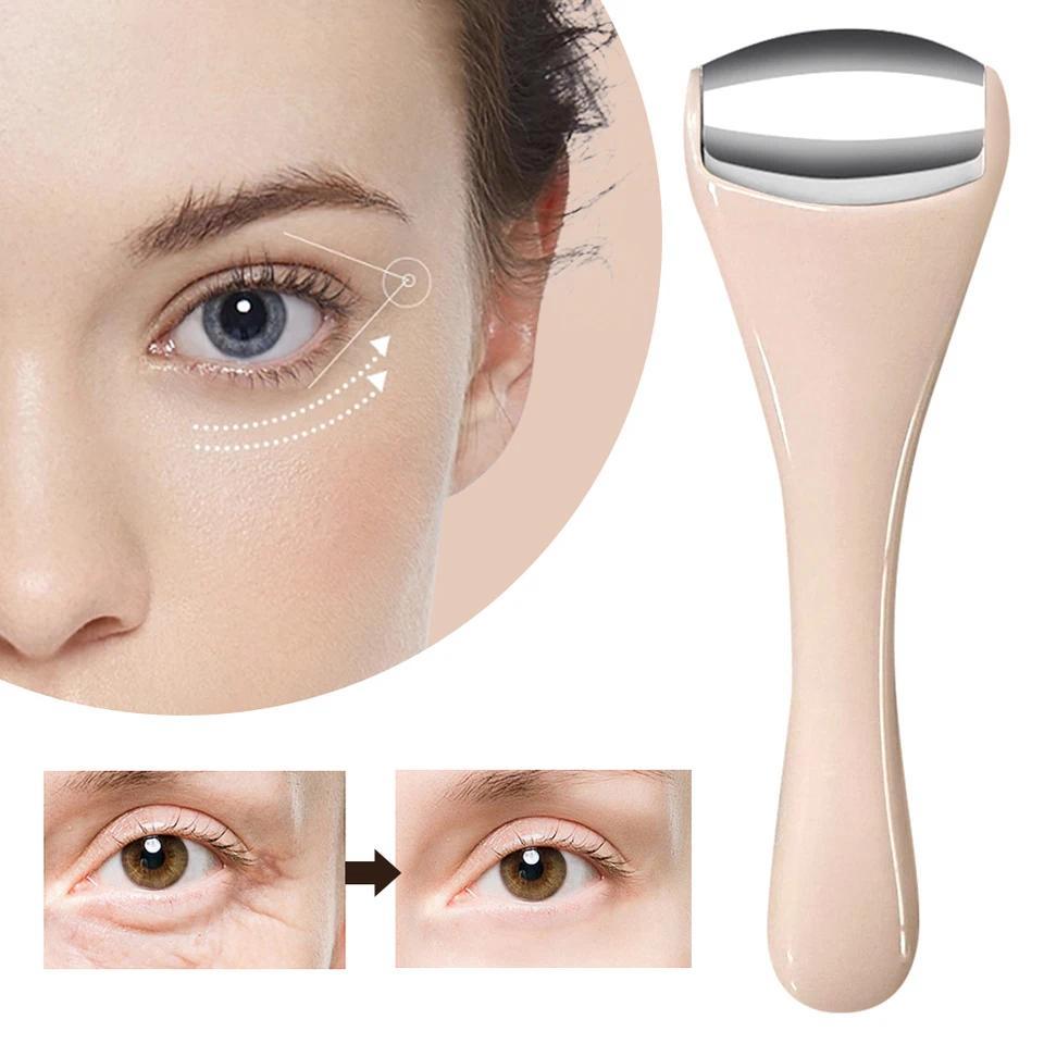 【QJ】Ice Roller Ice Roller Massager Reduce Wrinkles Puffiness Ice Face Rollers Mini Face Skin Care To