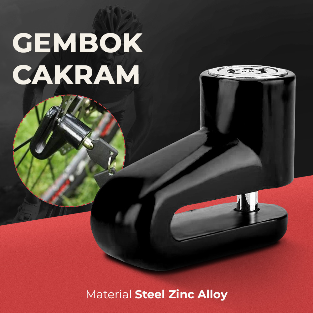 BIKE HOLDER กุญแจล็อคดิสมอเตอร์ไซค์ - MC2