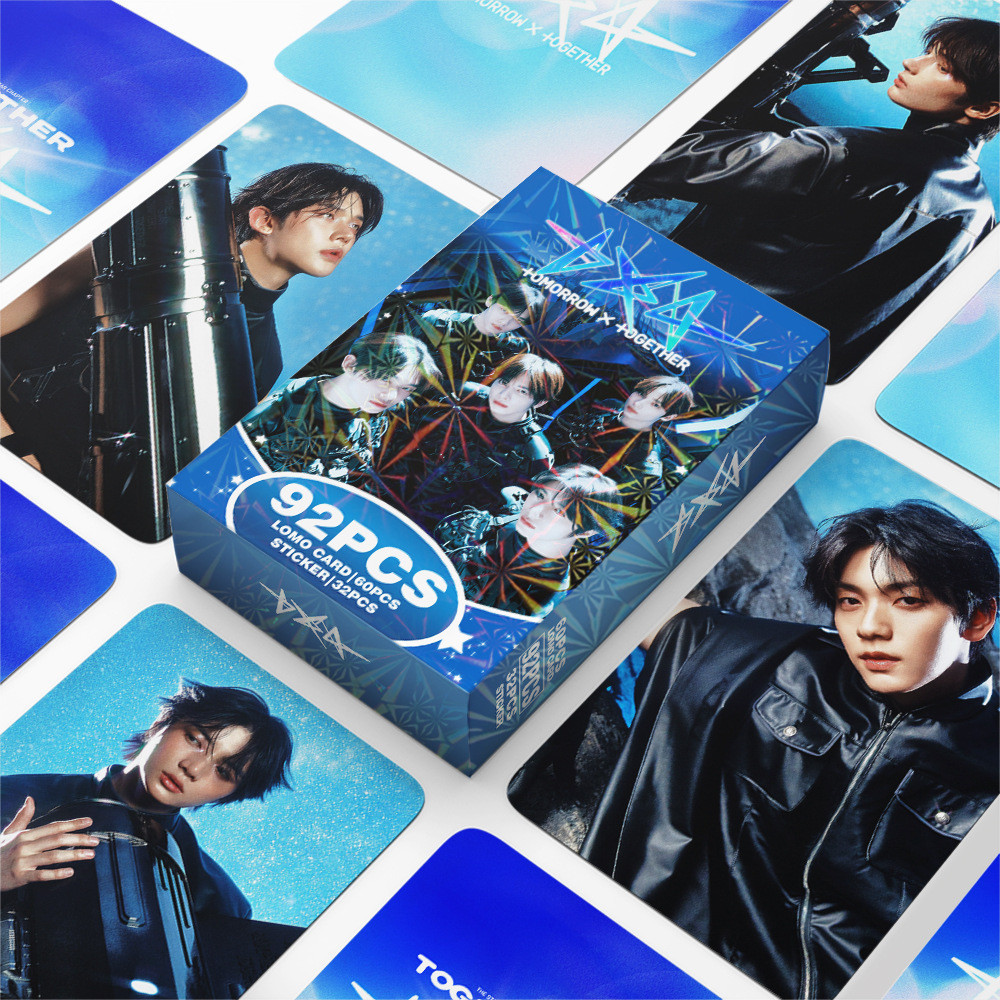 สไตล์ใหม่ TXT Men Group อัลบั้มใหม่ The Star Chapter TOGETHER Photo Card LOMO Card Sticker