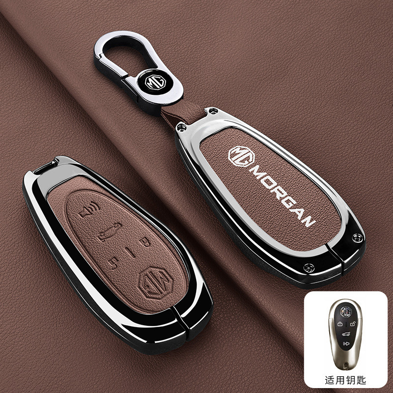 เหมาะสําหรับ 2026 MG S5 EV D + V + X + ฝาครอบกุญแจ MG S5 EV ขับเคลื่อนสี่ล้อในตํานานรุ่น Charm Heart Super สุ่มกรณีหัวเข็มขัด