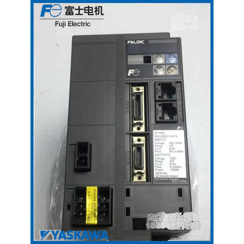 ฟูจิ เซอร์โวไดรฟ์ RYC101/201/401/500/751D3-VVT2/501C3/851/B3/132