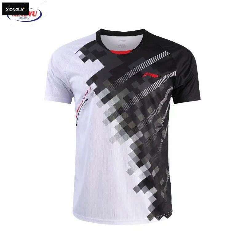 Quick Dry Elastic Breathable Lining China Club All England Jersey Loh Kean Yew เสื้อแบดมินตัน