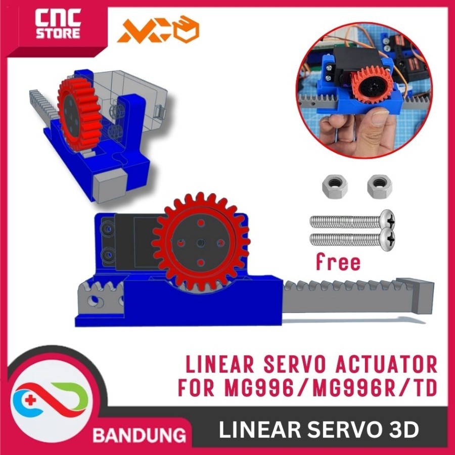 Linear Servo Arctuator ล็อคประตู Morized Servo มอเตอร์ Mg996 Mg996R Mg995 Td8 – มอเตอร์/ไดรฟ์เซิร์ฟเ