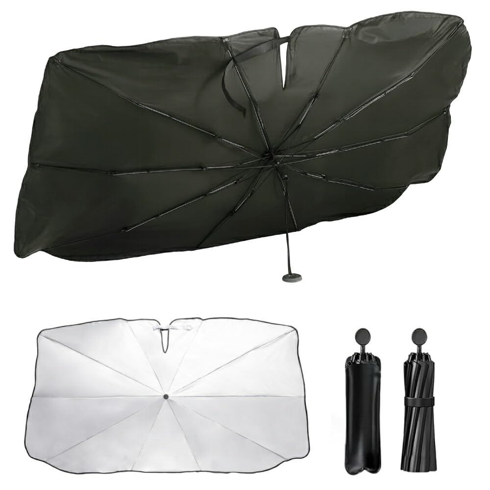ที่บังแดดหน้ารถ ทรงร่ม พับได้ ตรงรุ่น สำหรับ Subaru WRX S4 STI Sports R (VBH) | Umbrella-Type Foldab