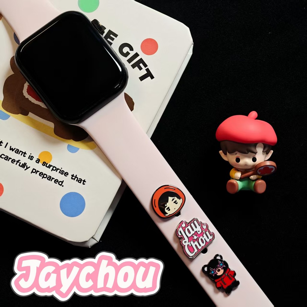Ami Shop Jaychou Jaychou Concert Merchanting Metal Buckle iwatch9 Strap s10se Stud