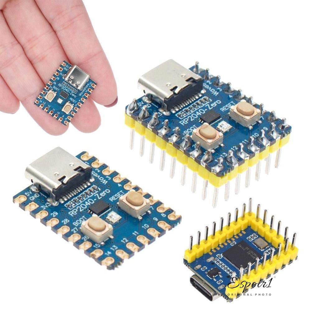 ESPOIR1 RP2040 บอร์ดพัฒนา, RP2040 ชิป Zero Form Factor Raspberry Pi PICO Board, Low Power 2MB แฟลช P