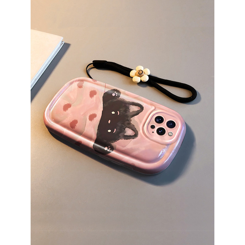 เหมาะสําหรับ Apple 15 เคสโทรศัพท์ iphone14 หญิงสไตล์ใหม่ 12promax ซิลิโคน 13mini กันกระแทก 11 ความรู