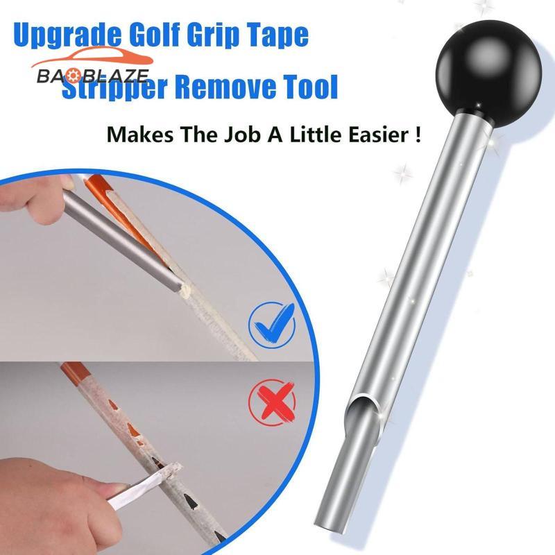 [Baoblaze] Golf Grip Repair Aluminium Tool Grip Tape Removal Kit อุปกรณ์กอล์ฟสําหรับเล่นกีฬาสําหรับ