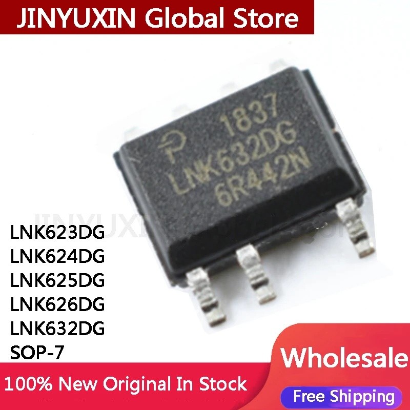 1-5 ชิ้น LNK623DG LNK623 623DG LNK624DG 624DG LNK625DG 625DG LNK626DG 626DG 623DG SOP-7 ชิป IC ในสต็