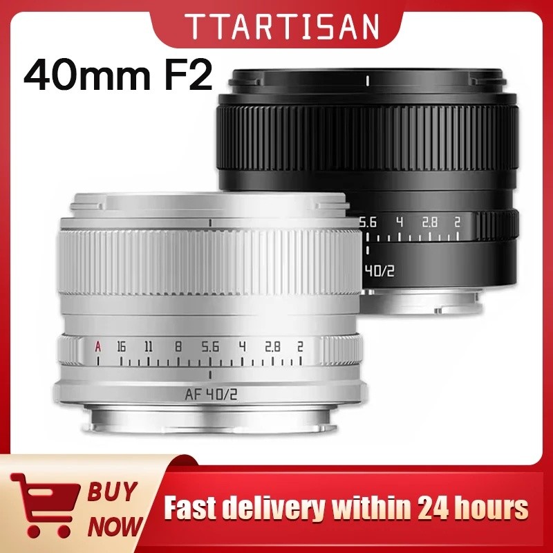 SERG TTArtisan 40 มม.F2 กรอบโฟกัสอัตโนมัติ AF เลนส์รูรับแสงขนาดใหญ่สําหรับ Sony E FE Nikon Z L mount