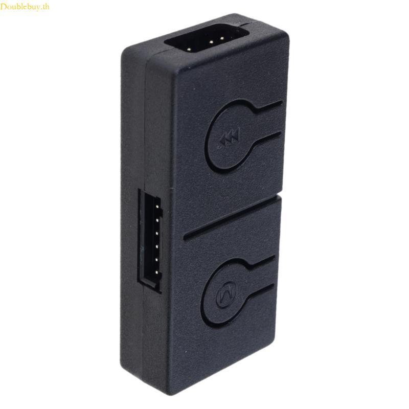 Doublebuy 5V ถึง 12V ARGB พัดลม Converter 3Pin ถึง 4Pin ARGB พัดลมอะแดปเตอร์ ARGB 3PIN
