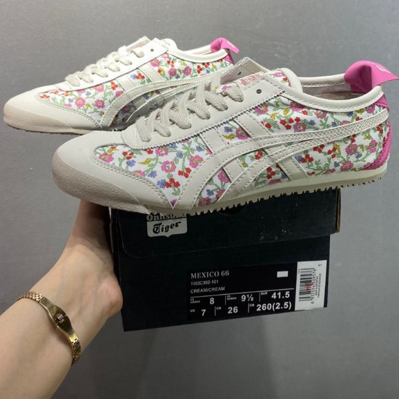 Onitsuka Tiger (Onitsuka Tiger) Mexico Production Sports Adult Short-top Shoes T7RL