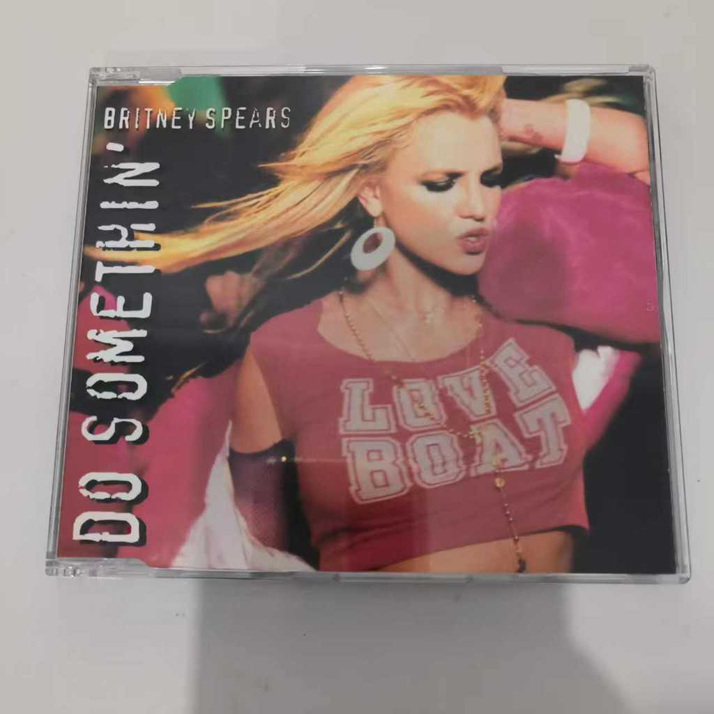 B080 Britney Spears – Do Somethin CD Single ตําหนิไม่ปิดผนึก A0101