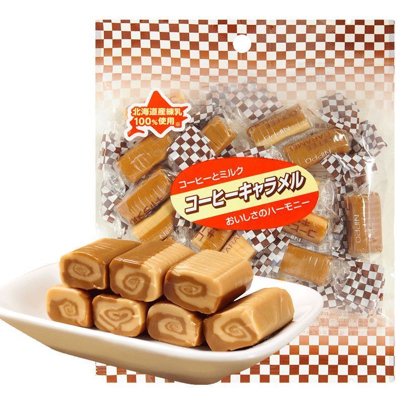 3 แพ็คนําเข้าจากญี่ปุ่น Nippon Coffee Gummies Toffee Wedding Candy 8.26.1