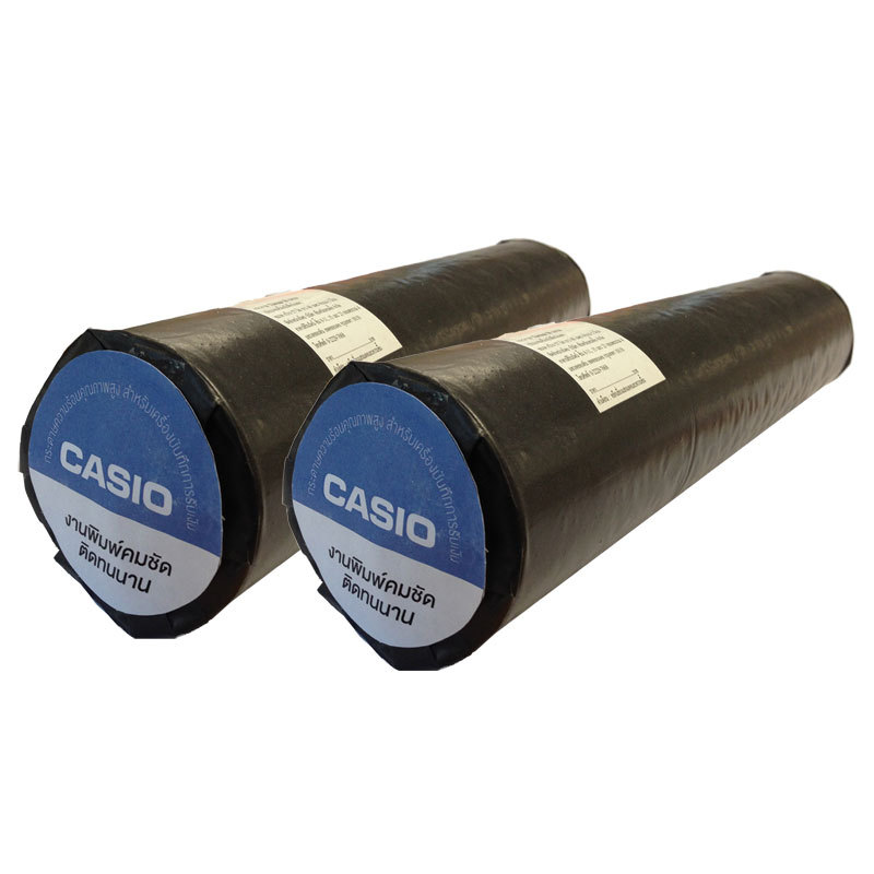 CASIO กระดาษความร้อน THERMAL 5760 สีขาว ขนาด 57มม. x 46ม. แพ็ค 5 ม้วน