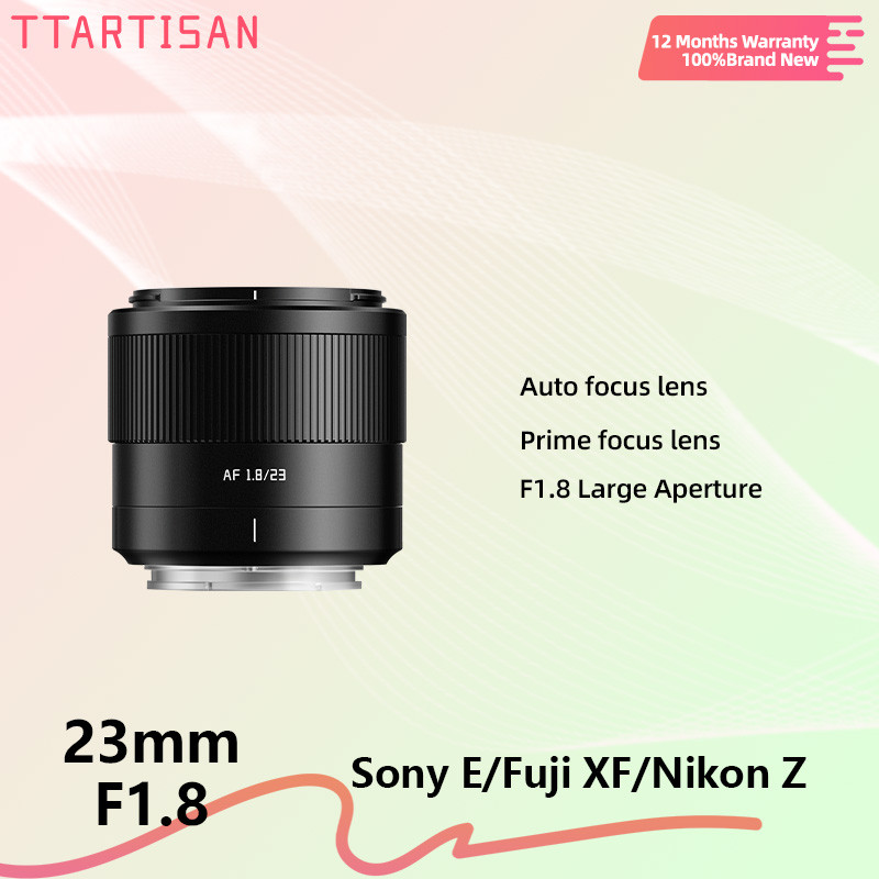 TTArtisan 23 มม.F1.8 Auto Focus รูรับแสงขนาดใหญ่ Prime Digital Camara เลนส์สําหรับ Fujifilm X XF X-E
