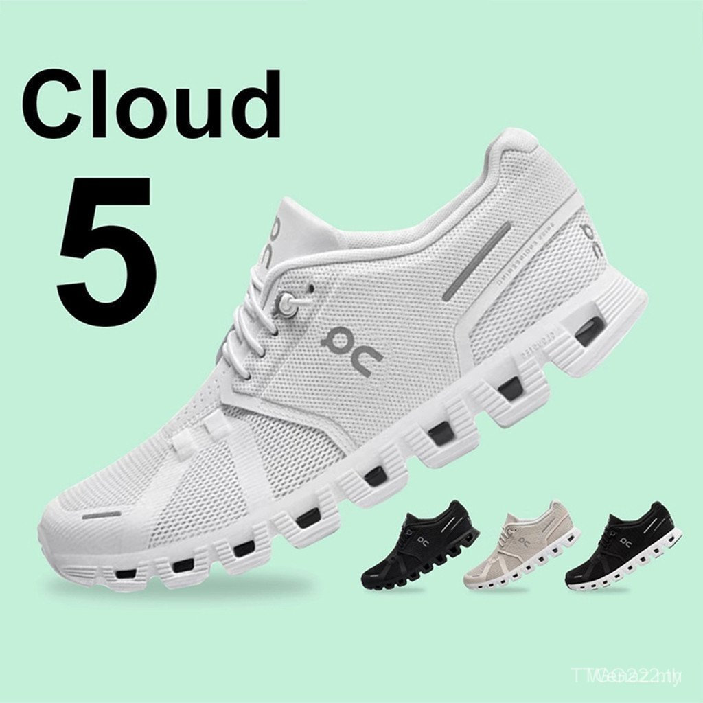 2026 On Running On Cloud 5 รองเท้าวิ่งน้ําหนักเบาสําหรับผู้ใหญ่ BJNV 1SHZ 2FOT DA4U