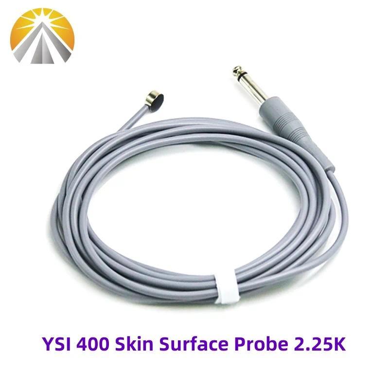 【QJ】Reusable Medical Temp Probe ผู้ใหญ่ Rectal หรือผิวอุณหภูมิเซนเซอร์ 6.3 ปลั๊ก Mono สําหรับ YSI 40