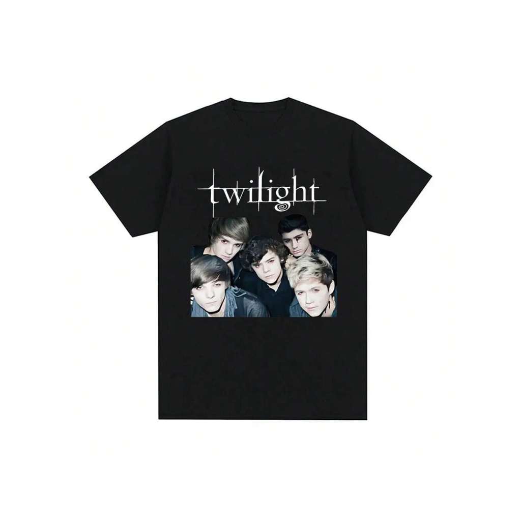 Limited Edition - Edward Cullen - Twilight - เสื้อยืดภาพยนตร์ - Size S - Retro - เสื้อยืดแฟชั่นคุณภา