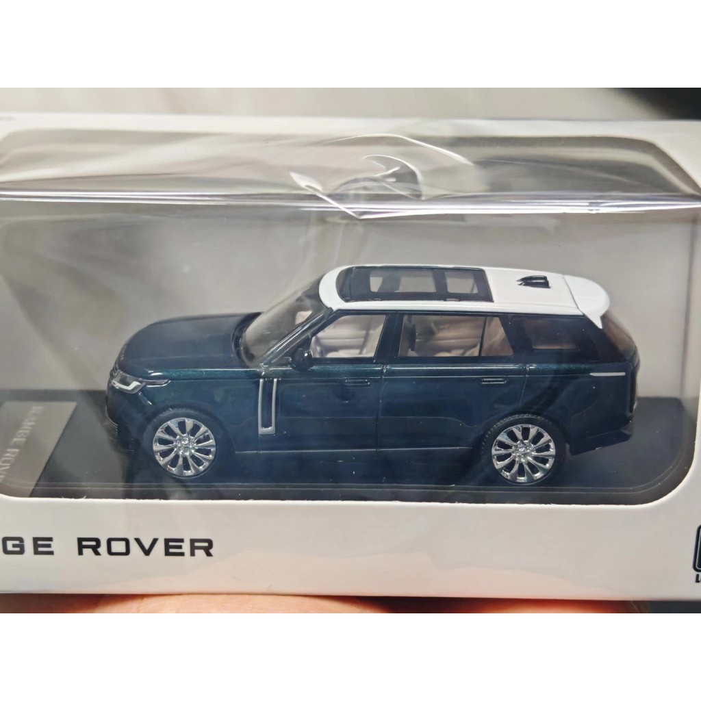 [คลังสินค้าพร้อม] LCD 1: 64 LAND ROVER Range ROVER LAND ROVER 2022 Honor Genesis รุ่นขยายรุ่นรถสีเขี