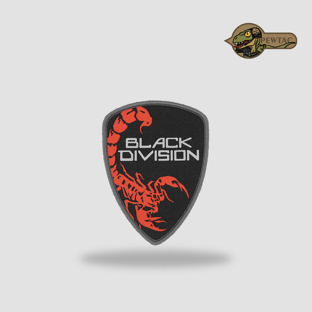 PEW TACTICAL Escape TACTICAL Black Fox Squad Mark Magic Badge Morale Armband สติกเกอร์ BZ018