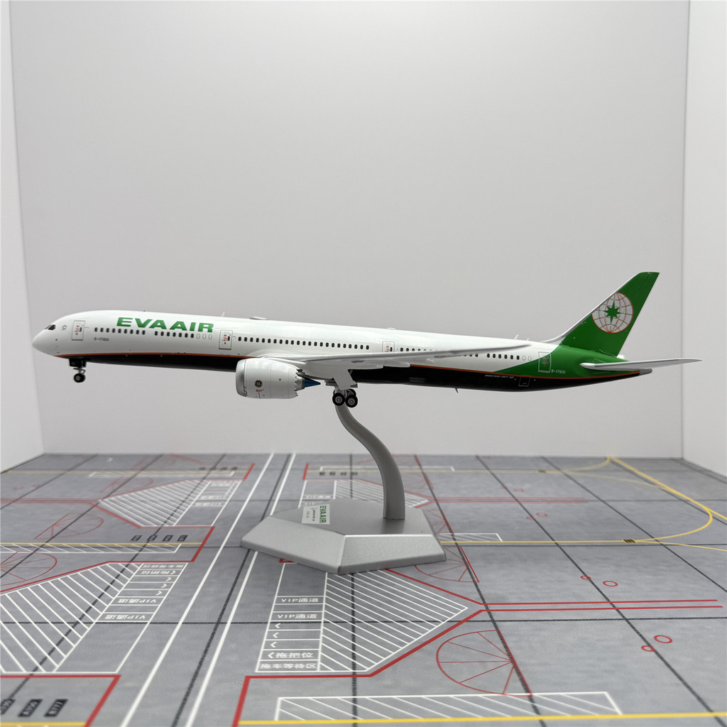 SQ Wings 100/200 B-17801/B-17806 EVA Air B787-10 โมเดลเครื่องบินโลหะผสม